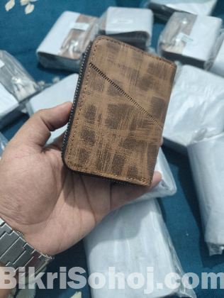 Card holder money bag